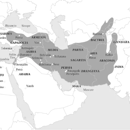 Mapa do Império Selêucida